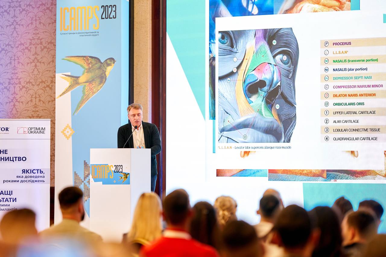 Фахівець «Експерт Хелс» доповідав на ICAMPS 2023 – першому міжнародному конгресі пластичної та реконструктивної хірургії в Україні